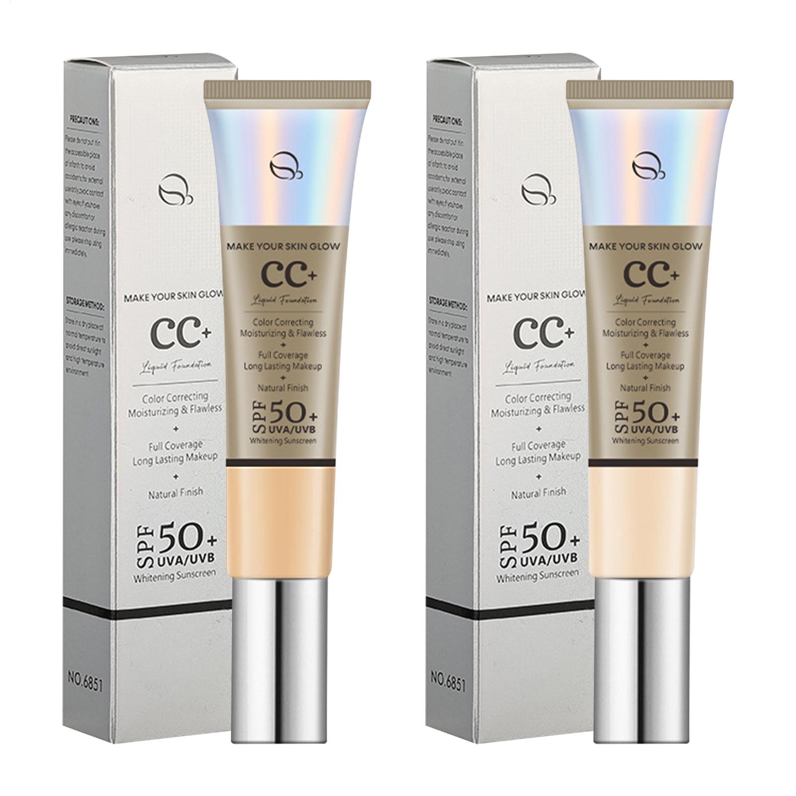 Face Moisturizer Spf - CC Cream Foundation FPS 50 Protetor