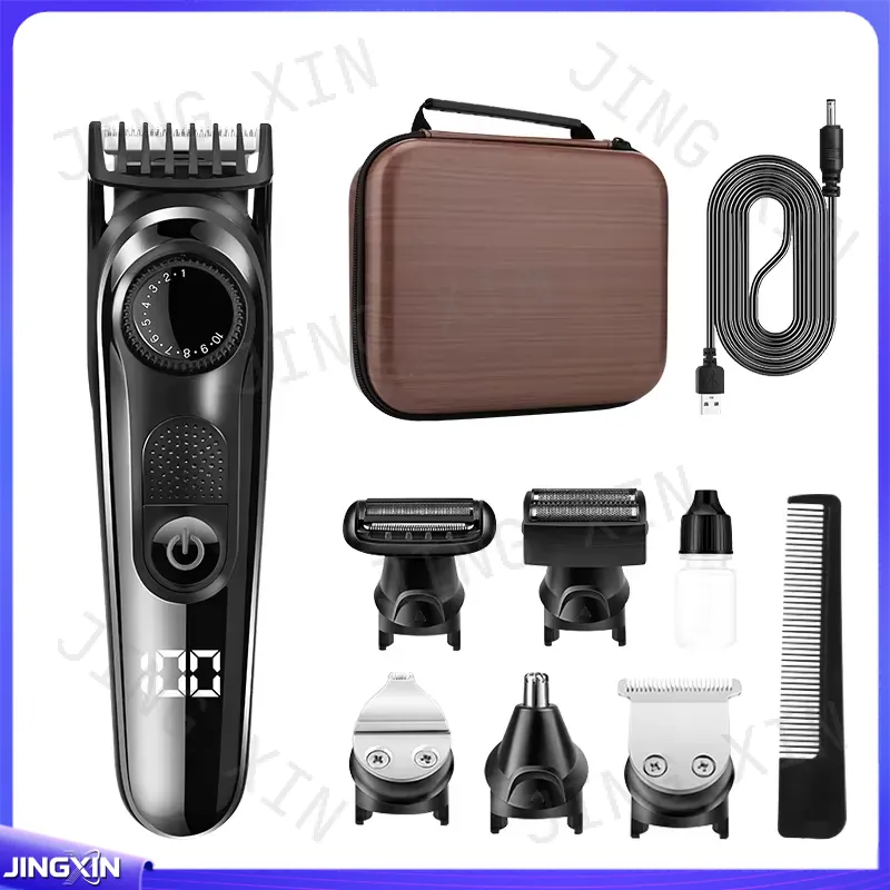 Aparador de Cabelo Elétrico Pr - Men'S Grooming Facial avaliação e preço